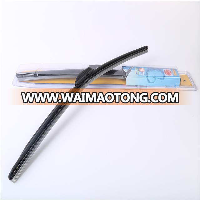 Neutral packing flat windshield logo wiper blade /rubber car wiper